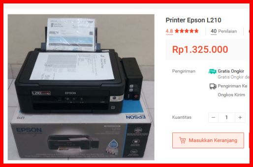 Harga printer epson l210