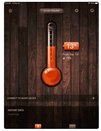 aplikasi pengukur suhu tubuh Digital Thermometer