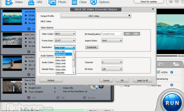 WinX Free Video Converter