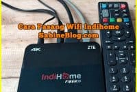 cara pasang wifi indihome