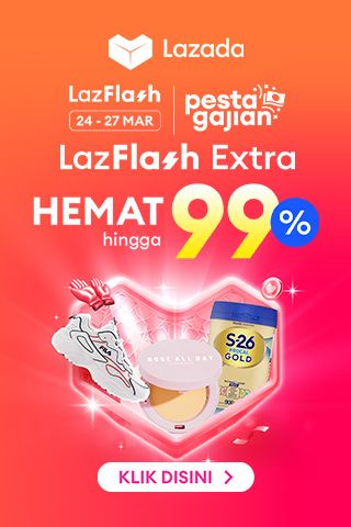 Lazada Flash Sale hemat 99%