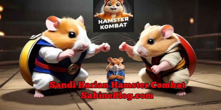 Sandi Harian Hamster Kombat: Fenomena Game yang Menggemparkan