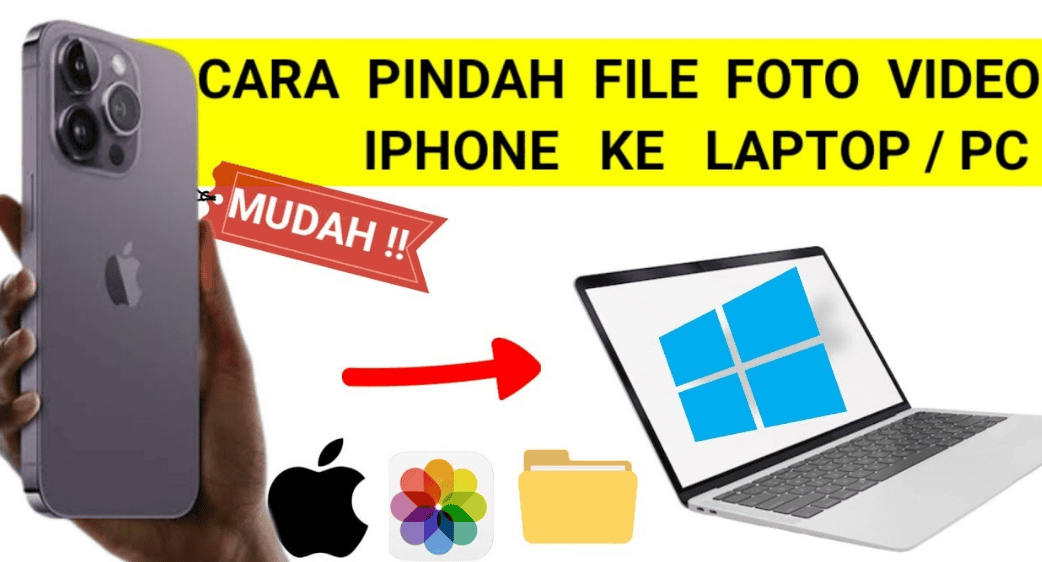 Cara Memindahkan Foto dari iPhone ke Laptop