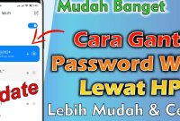 Cara Mengganti Password WiFi Lewat HP dengan Mudah dan Cepat
