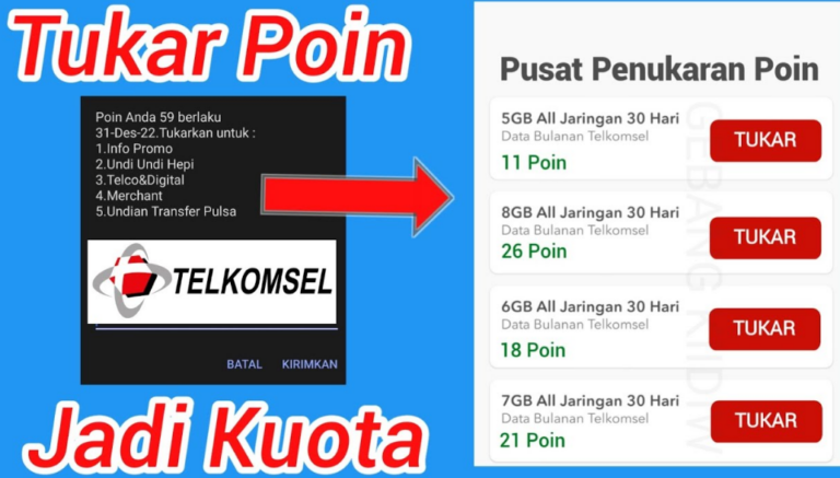 Cara Tukar Poin Telkomsel Jadi Kuota: Panduan Lengkap untuk Mengoptimalkan Poin Anda