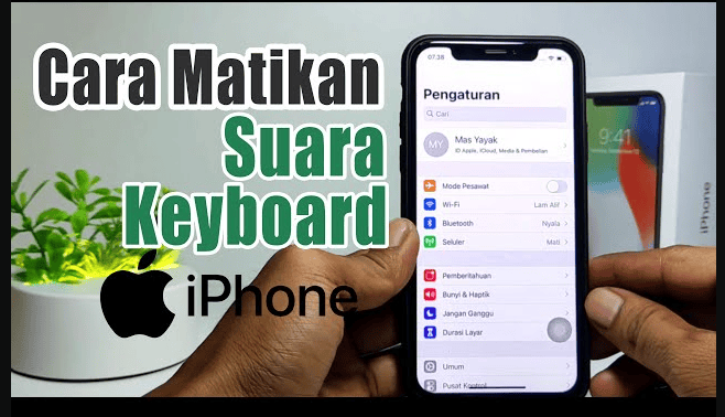Cara Mematikan Suara Keyboard iPhone