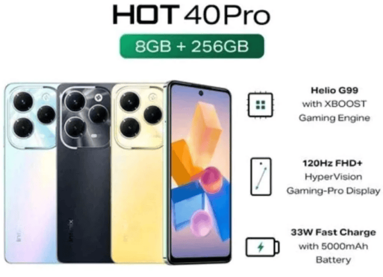 Spek Infinix Hot 40 Pro