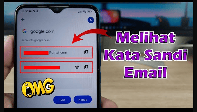 Cara Melihat Password Email di HP