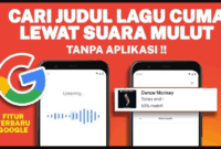 Cari Lagu dengan Suara di Google: Panduan Lengkap