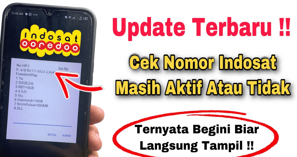 Cara Cek Nomor Indosat Aktif atau Tidak