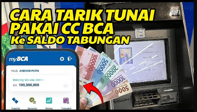 Cara Tarik Tunai Kartu Kredit BCA