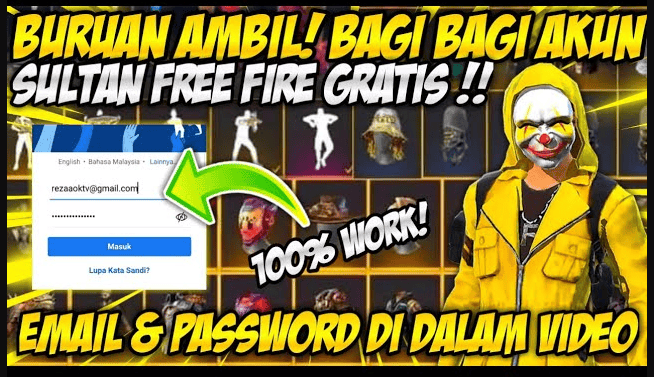 Akun FF Tersultan di Dunia