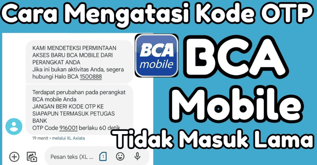 Kenapa Kode OTP BCA Tidak Masuk ke SMS