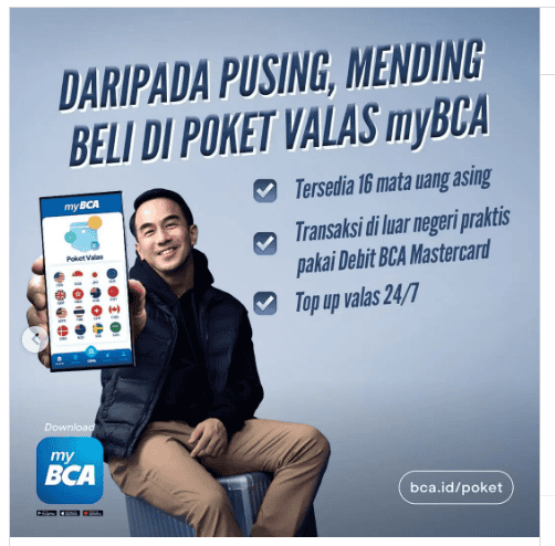 Poket Valas BCA
