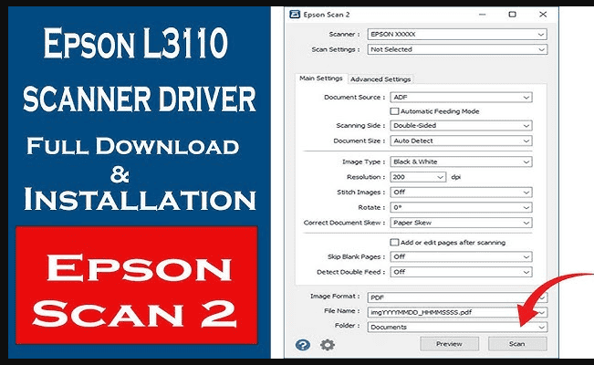 Epson L3110 Scanner Driver