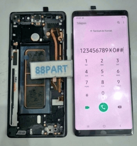 LCD Samsung Note 8