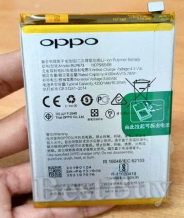 baterai realme c1 Baterai Realme C1: Spesifikasi 4230 mAh (Kode BLP673), Harga Terbaru, Persamaan Baterai BLP729 untuk Model Lain