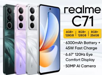 realme c71 Realme C71: Smartphone Entry-Level dengan Baterai Jumbo 6300mAh, Spesifikasi Lengkap Chipset Unisoc T7250, RAM 8GB, NFC, Layar 120Hz, Fast Charging 45W, Ketahanan Standar Militer,