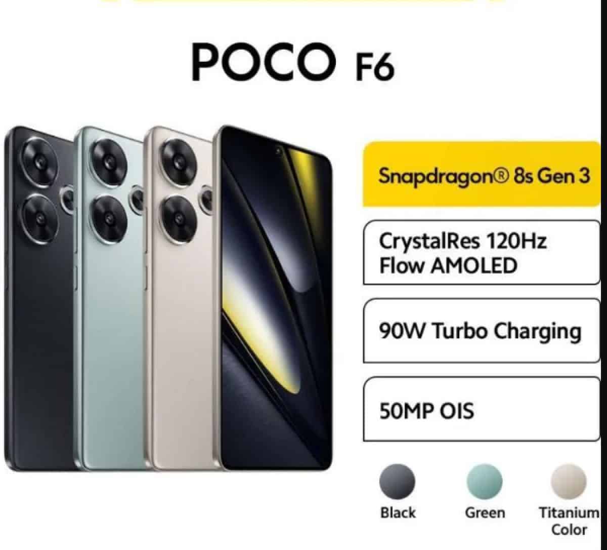 poco f6 harga POCO F6 Harga: Spesifikasi Lengkap, Harga dan Review Terbaru 2026